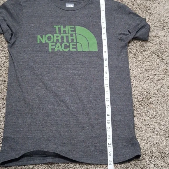 The North Face t shirt - M - dark gray / green logo - Picture 5 of 5